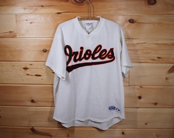 Vintage Baltimore Orioles Cal Ripken Jr Majestic MLB Baseball Jersey Adult Size XXL