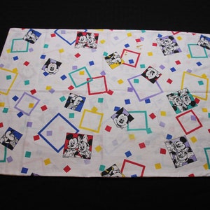Vintage Mickey Mouse Themed Pillow case pillowcase