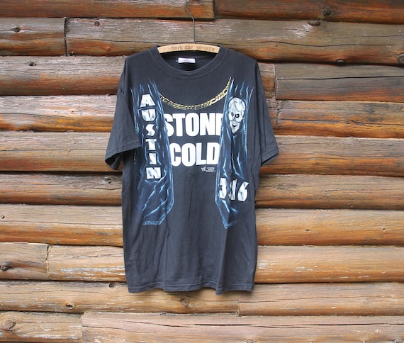 Vintage 1998 Stone Cold Steve Austin WWF Titan Sports Double Sided