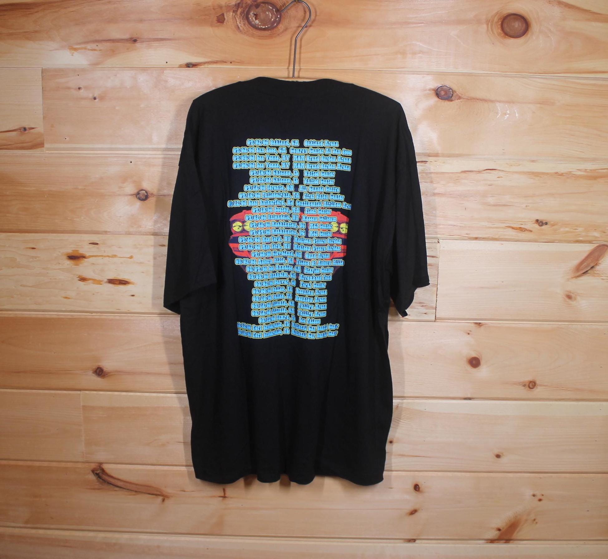 Vintage 2002 Paul Mccartney Driving USA Concert Tour Black T-shirt