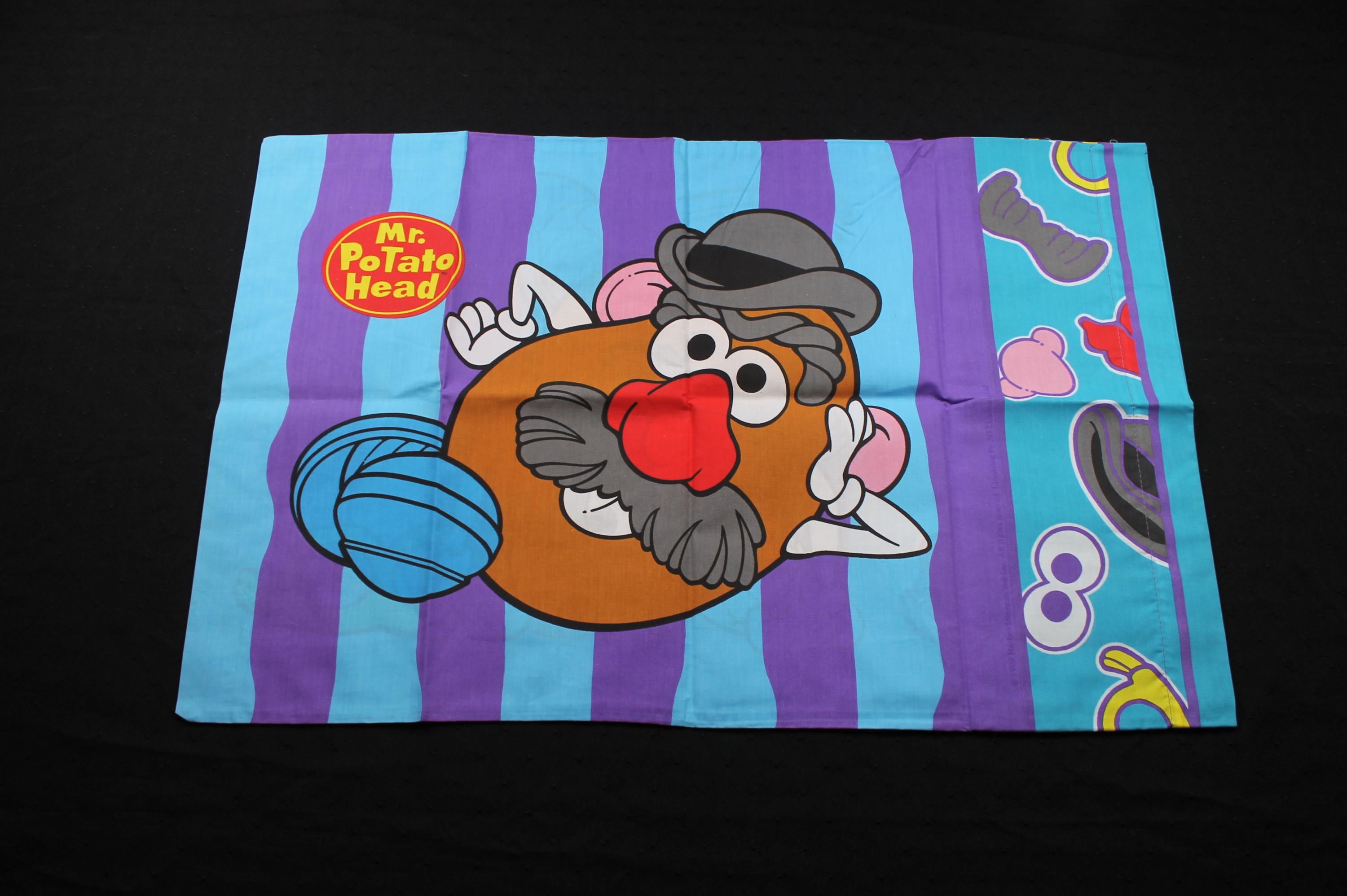 Vintage Pair of Mr Potato Head 1999 Blue and Purple Cartoon