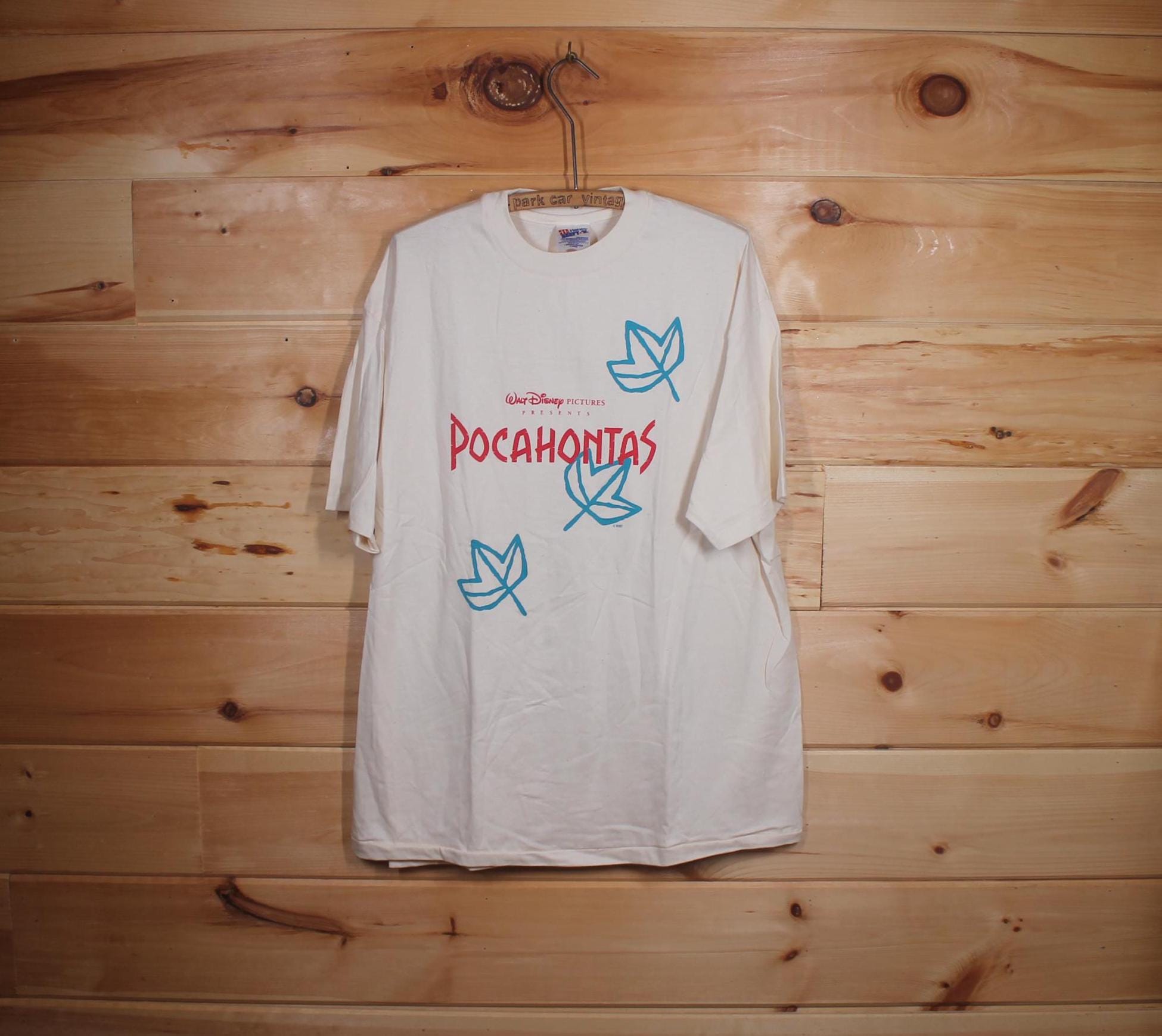 Vintage Disney Pocahontas Movie Promo Promotional Cream Single 