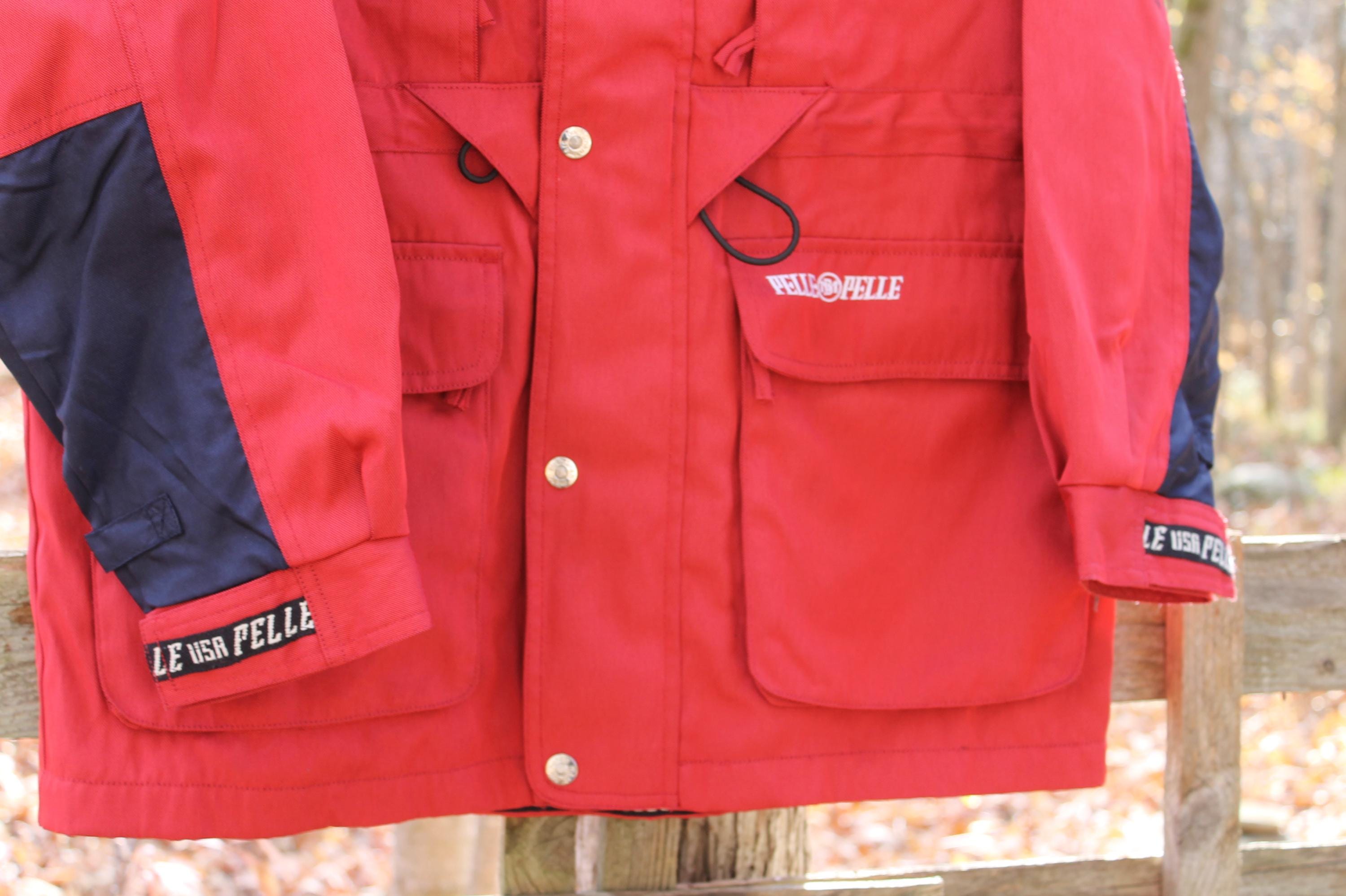ヴィンテージ Pelle Pelle Marc Buchanan フード付き 90年代 ヒップ