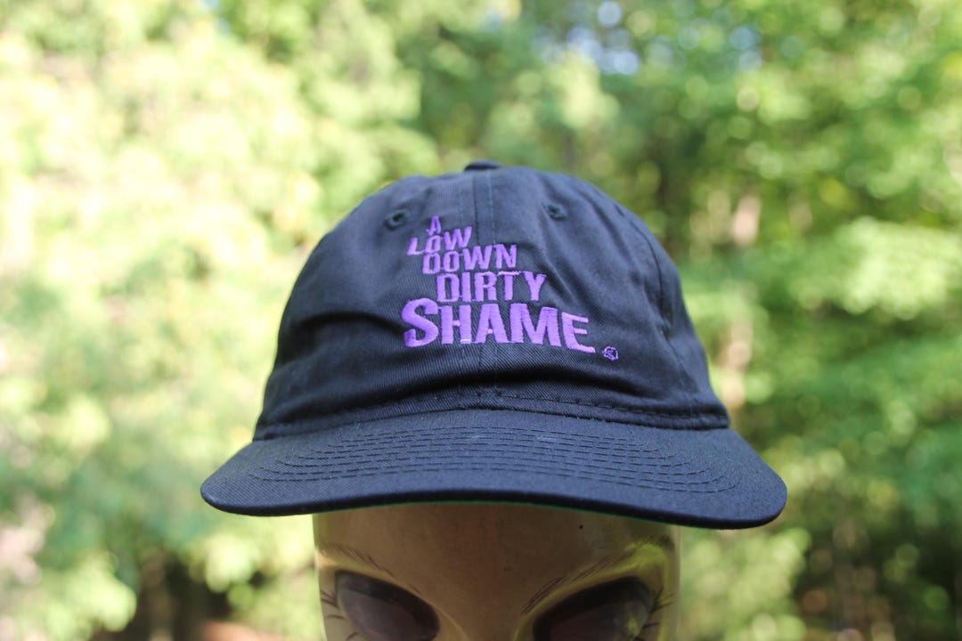 Vintage Low Down Dirty Shame Movie Promo Black Hat Adjustable Adult ...
