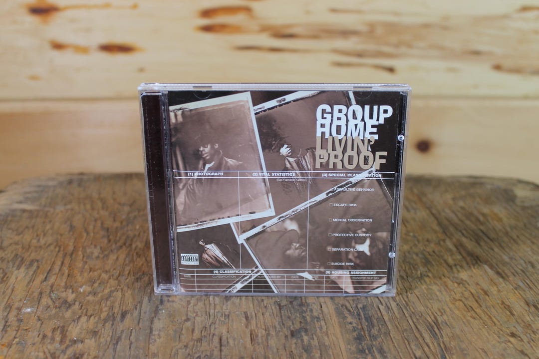 Group Home Livin' Proof Hip-hop Rap CD (1995) Gang Starr DJ