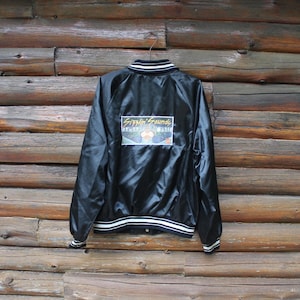 Vintage Coca-Cola Sizzlin&#39; Sounds Rare Promotional Employee Varsity Button Up Jacket Adult Size Medium