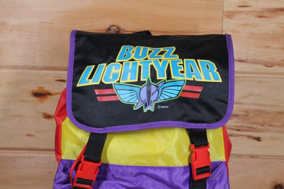 Vintage Disney Toy Story Buzz Lightyear Movie Promotional Backpack