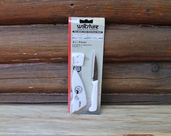 Vintage Wiltshire Safety Knife Staysharp Self Sharpening New Old Stock 1994 Kitchen 3.5"