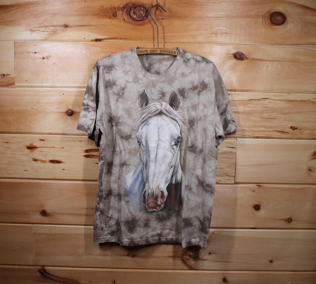 Driftwood Day Tee in Vintage Horse Print by Paper Lace main image 1