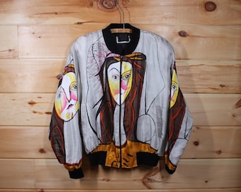 Vintage 90's Picasso Multicolor Large Jacket Picasso Pop Art
