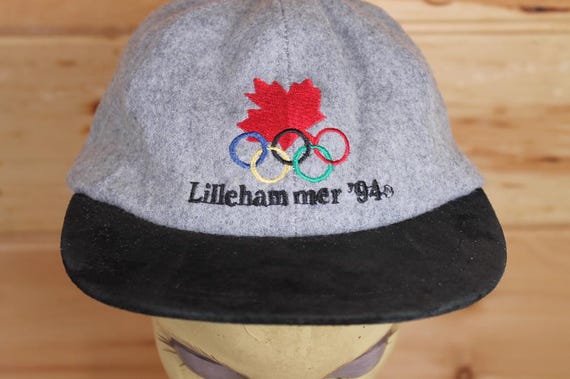 Vintage Mcdonalds 1994 Lillehammer USA Olympics Canada Grey