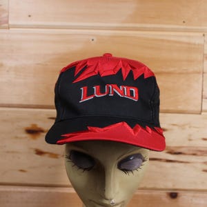 Vintage Lund Canadian Fishing Boats AOP Snapback Hat Adjustable Adult Size