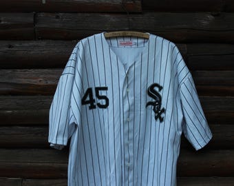 Vintage Y2K Chicago White Sox #45 Michael Jordan Button up