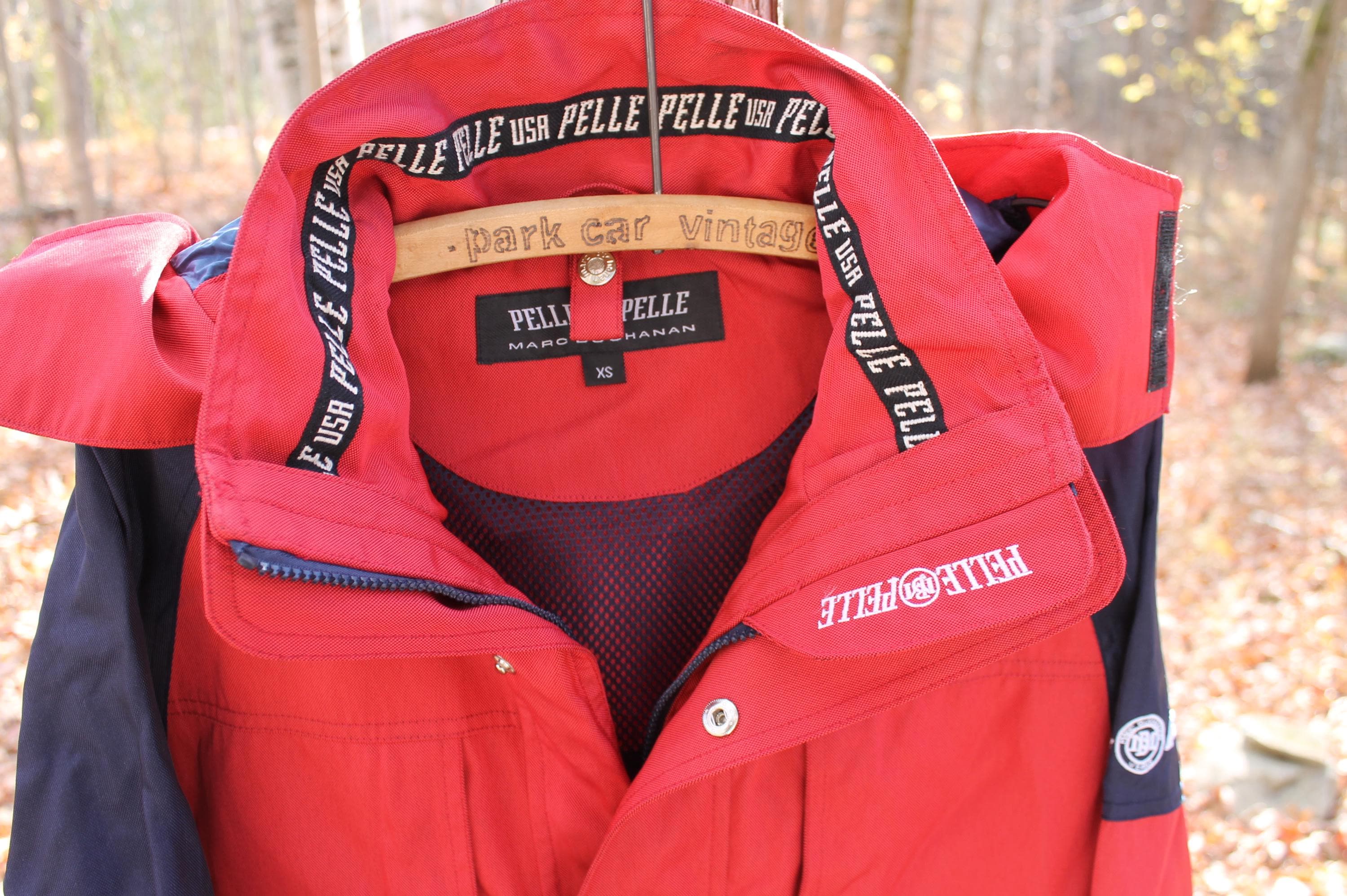 ヴィンテージ Pelle Pelle Marc Buchanan フード付き 90年代 ヒップ