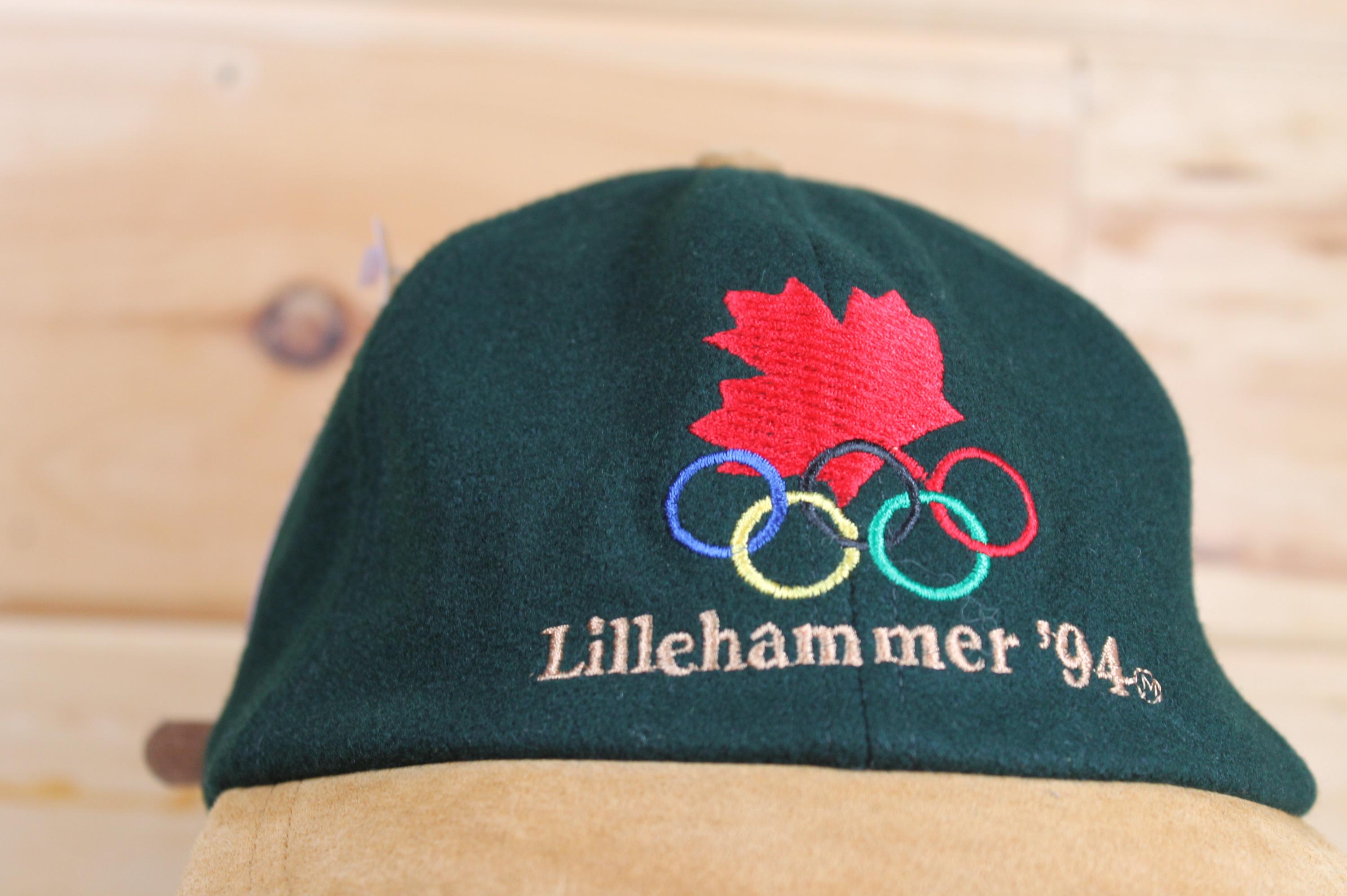 Vintage Mcdonalds 1994 Lillehammer USA Olympics Canada Green