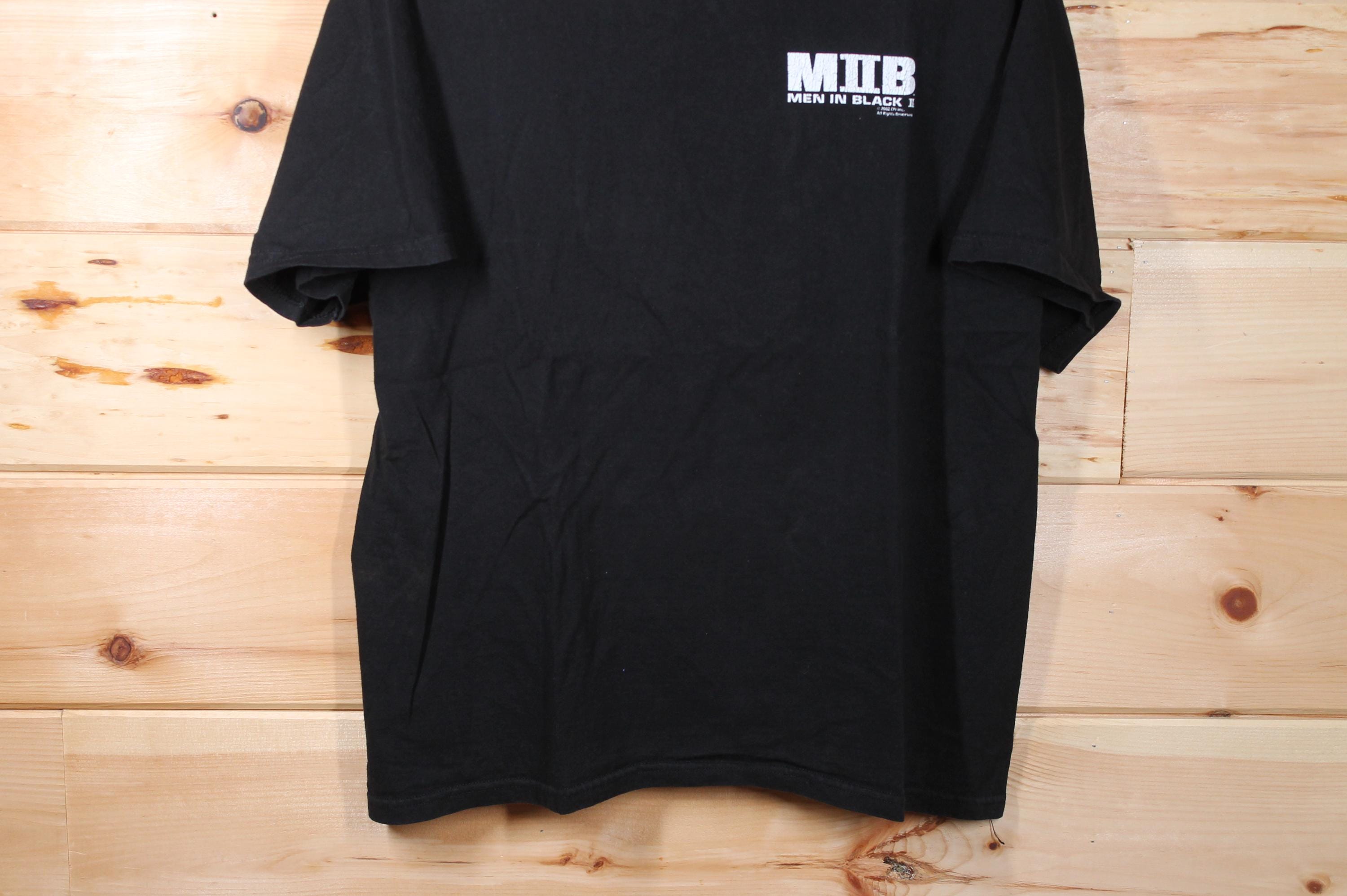 ALSTYLE / MAN IN BLACK 2/00s/ムービーTee/Tシャツ/M/コットン/ブラック/プリント Vintage Men in Black 2 Movie Promo Promotional Black T-shirt Adult