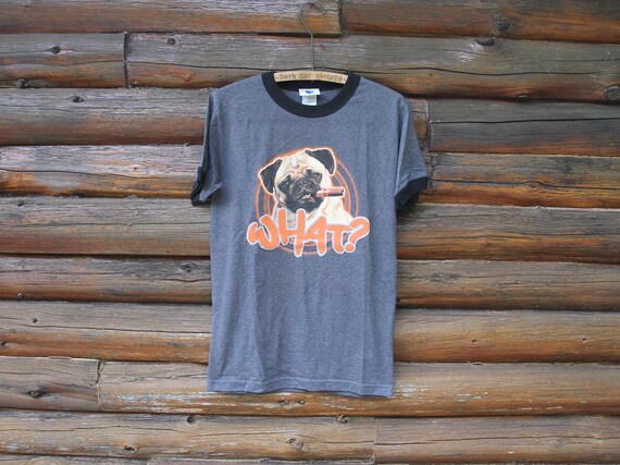 Vintage Men in Black MIB Frank the Pug - What? Grey Universal