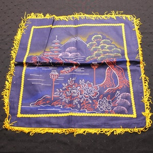 Funda de almohada vintage negra y amarilla, recuerdo raro