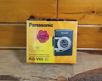 Rare Vintage Panasonic XBS Rq-v520 Stereo Walkman AM / FM Working