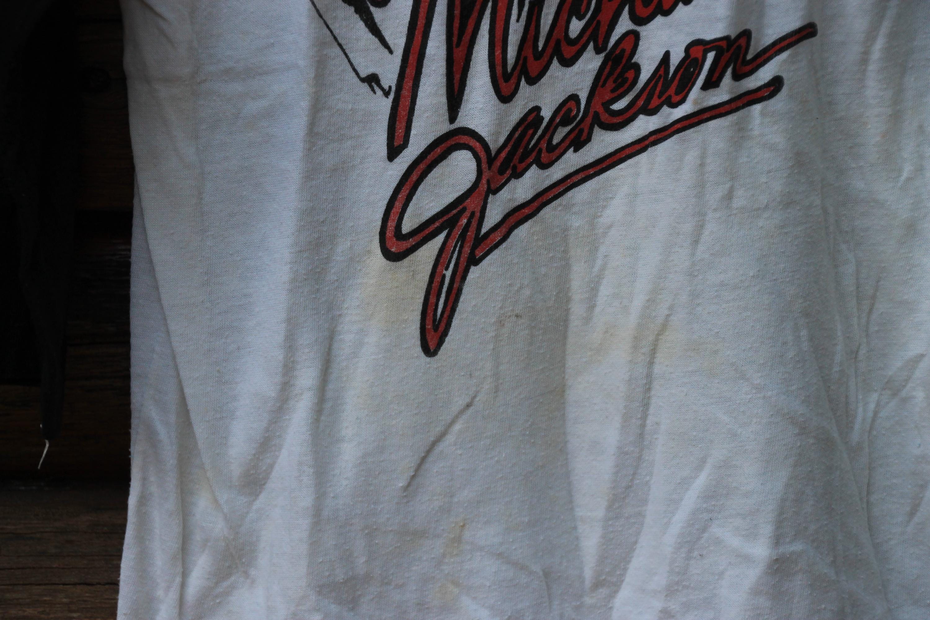 マイケルジャクソン Tシャツ ラグラン ヴィンテージ マイケル・ジャクソン スリラー 1980年代 ラグラン