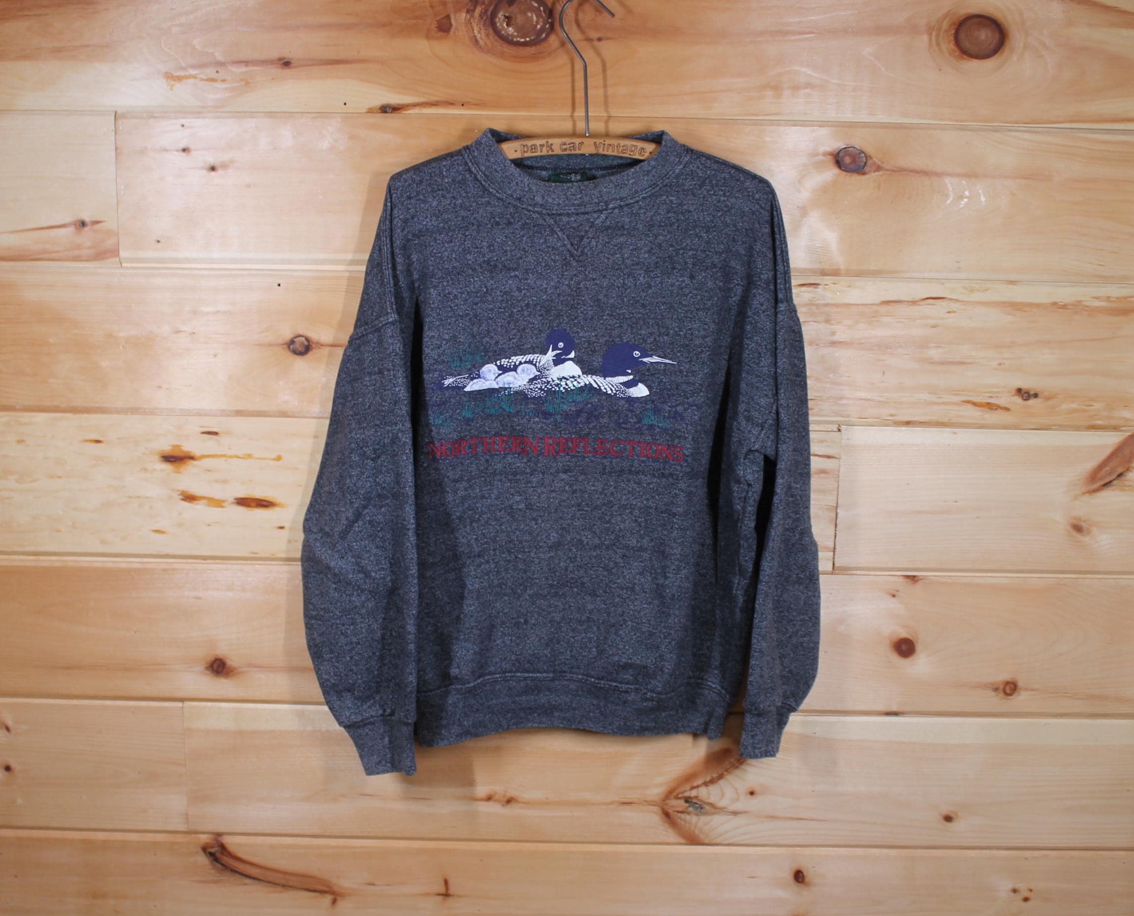 Northern Reflections Loon Sweatshirt - Etsy