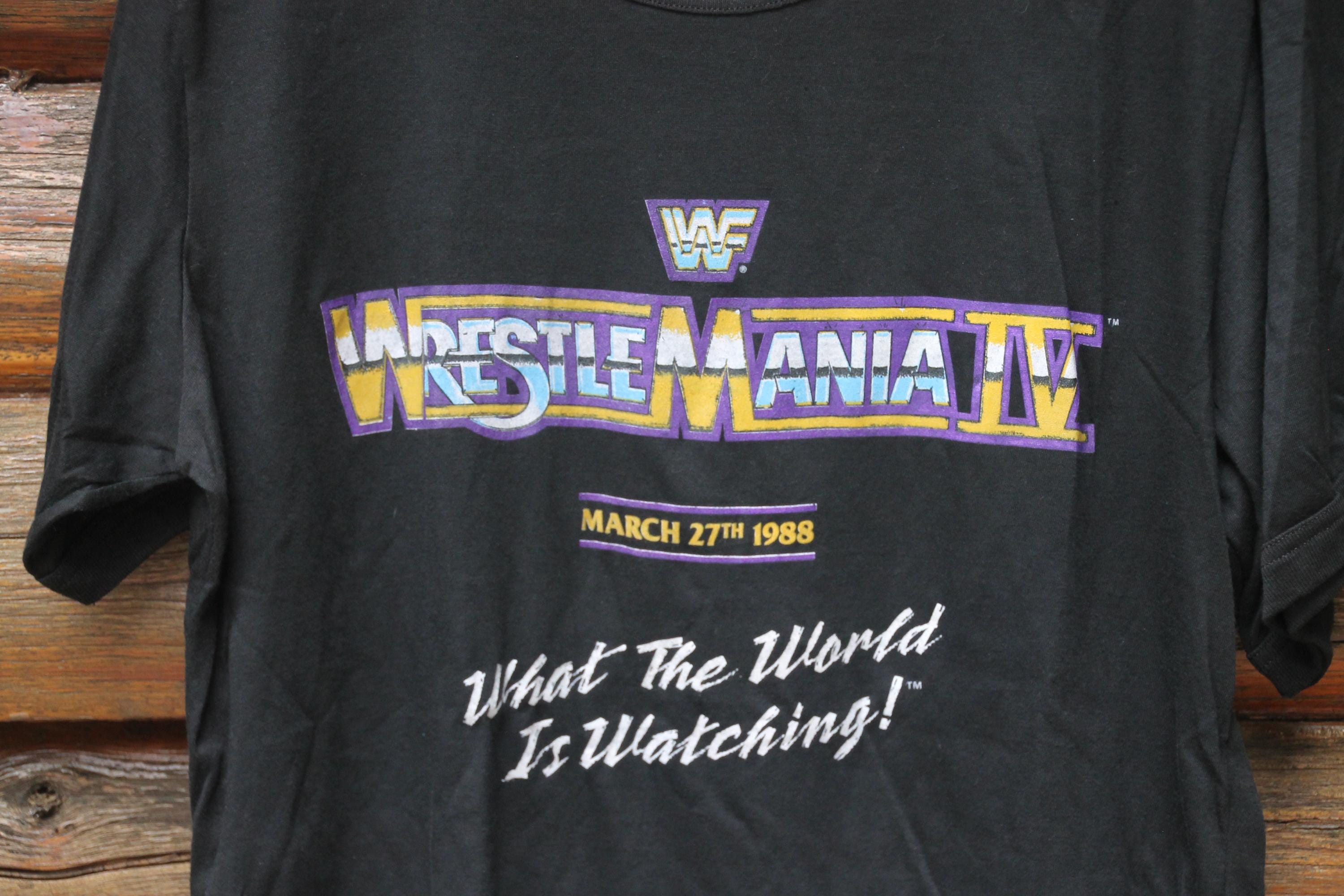 Vintage 1988 WWF Wrestlemania IV Trump Plaza World Wrestling 