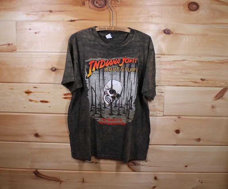 Vintage Disney Disneyland Indiana Jones Adventure the Temple of the