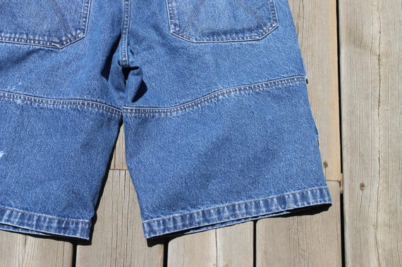 Vintage Phat Farm Blue Jean Shorts Jorts Hip Hop Streetwear Baggy