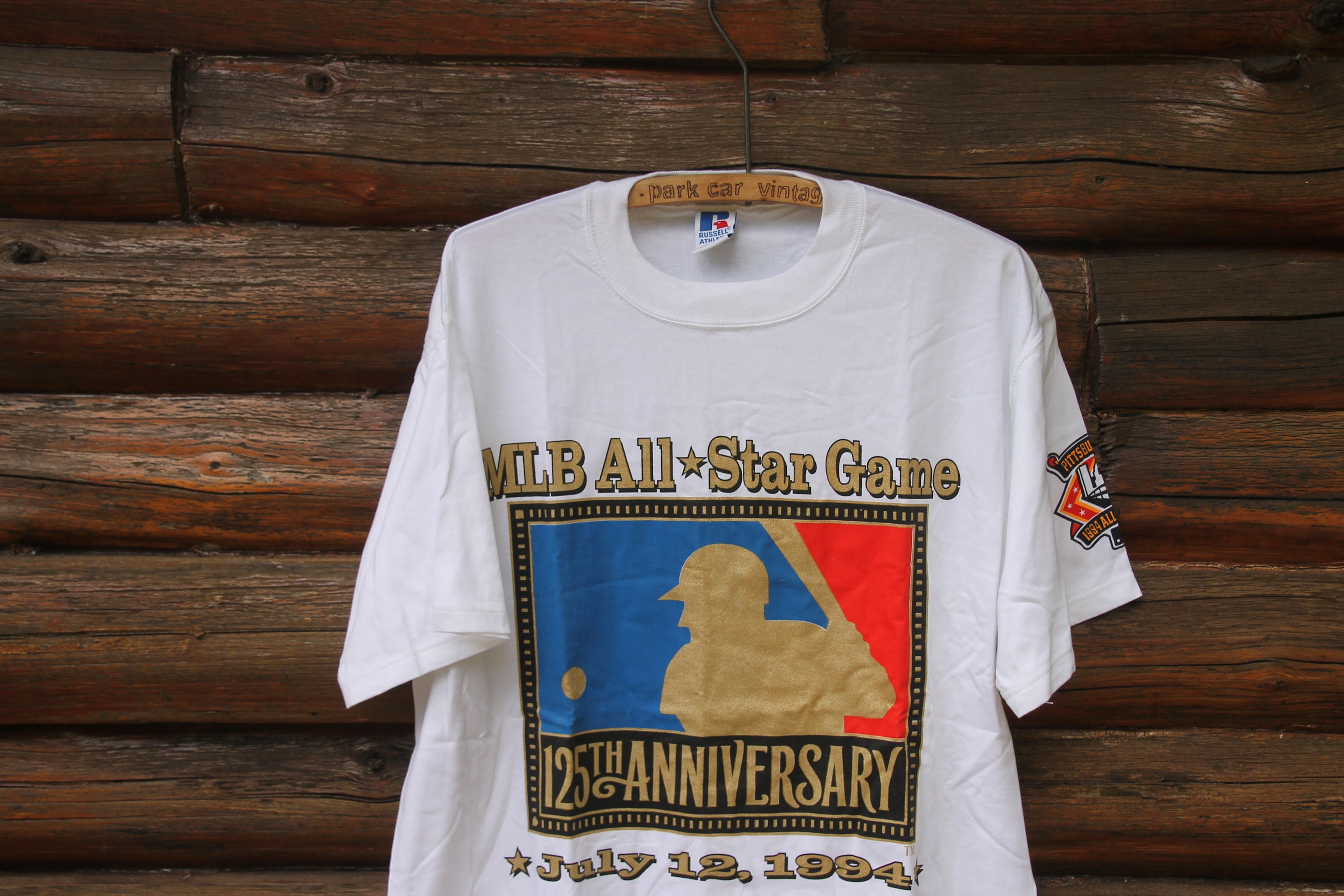Vintage 1994 MLB Baseball All Star Game Pittsburgh Pirates White