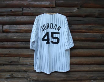 Vintage Y2K Chicago White Sox #45 Michael Jordan Button up