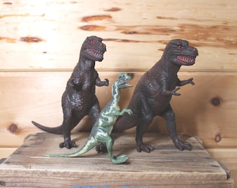 Vintage Dinosaur フィギュア Vintage Dinosaur Figures Lot (22) – Retro Prehistoric Toy Animals