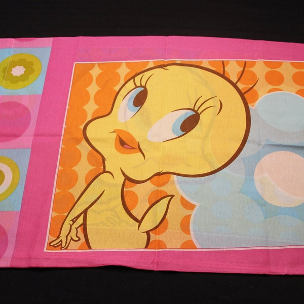 Tweety Bird Pillow Case Etsy