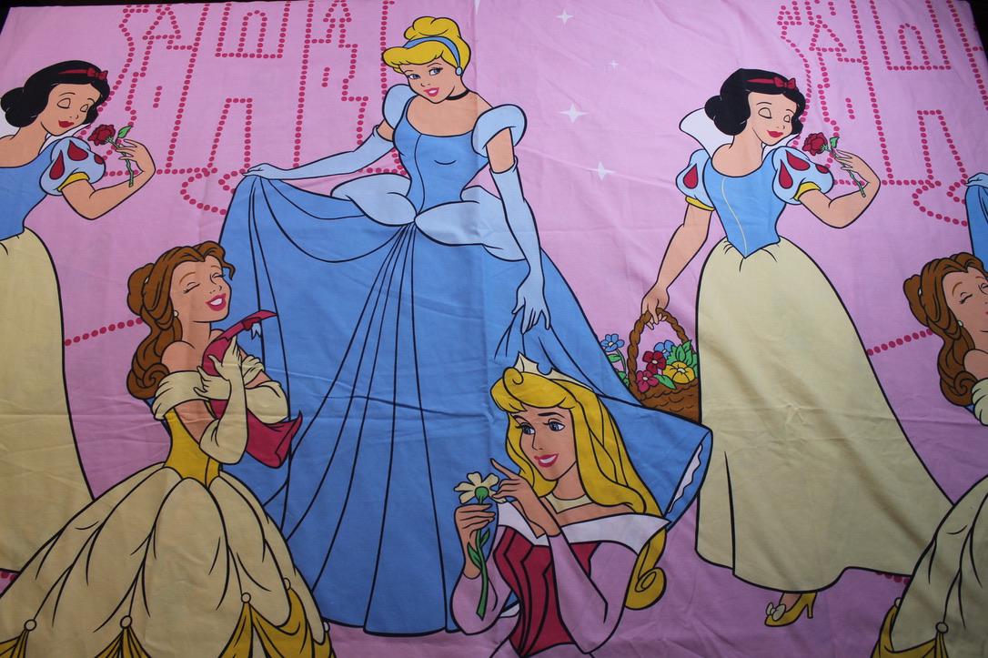 ディズニー　シンデレラ　ビンテージ　フラットシーツ Cinderella Bedding Vintage - Etsy