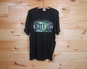 Koszulka Vintage 1999 D Generation X Break It Down WWF Titan Sports Wrestling w kolorze czarnym Rozmiar dla dorosłych XL