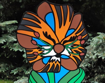 FOAMBOARD - Tiger Lily Flower - Inspired by Alice in Wonderland - Large Party Props & Event Decoration