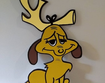 FOAMBOARD - MAX the Dog - Inspired by the Grinch - Large Party Props & Event Decoration