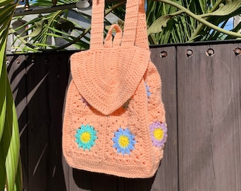 Crochet Backpack Etsy