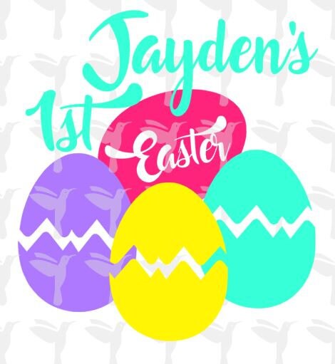 Download Baby's 1st Easter 1st Easter SVG PNG Cricut Cut File | Etsy