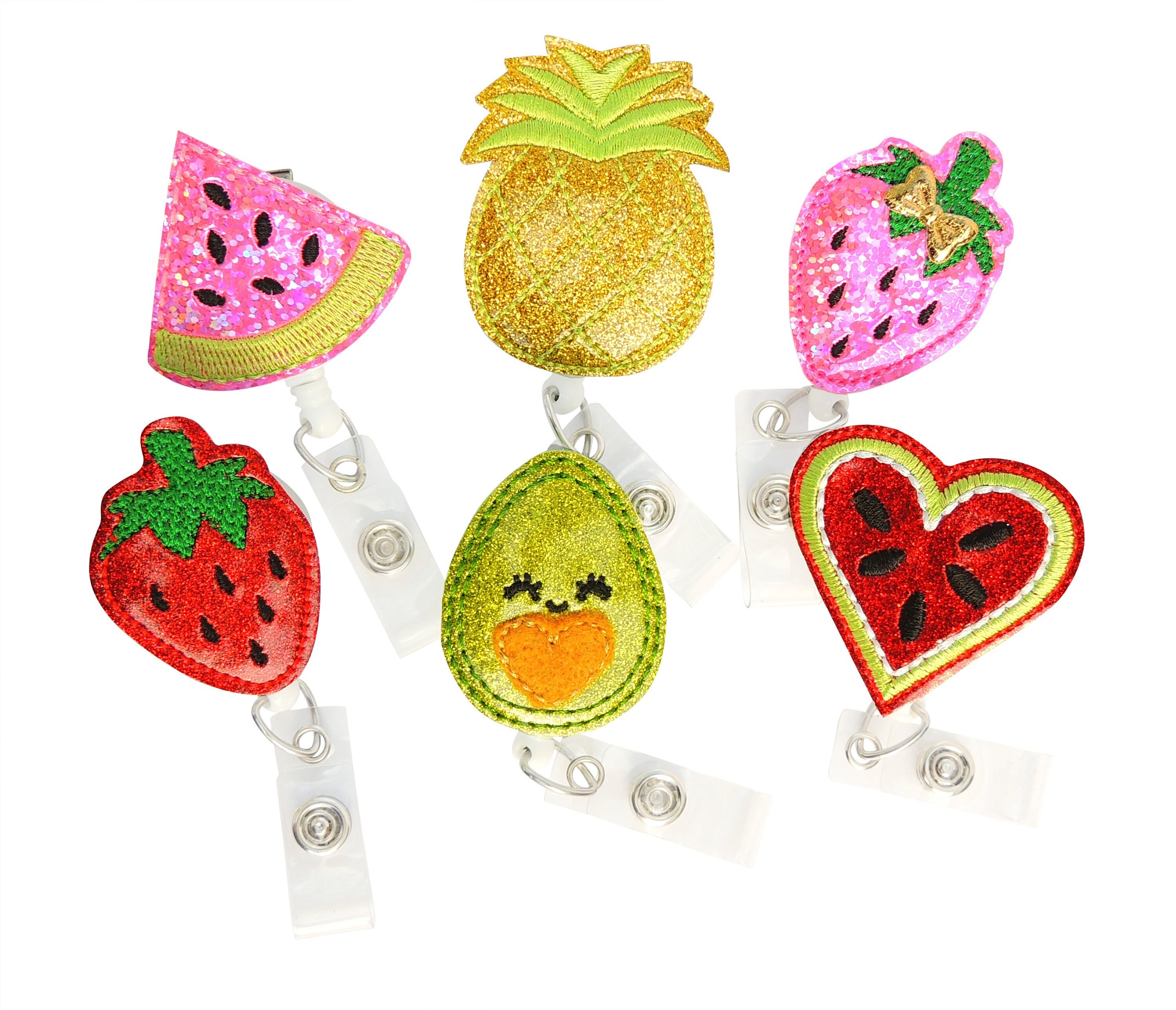 Choose Watermelon Badge Reel - Strawberry Badge Reel - Nurse Badge - Pineapple Badge - Rn Gifts - Avocado -Nursing Graduate