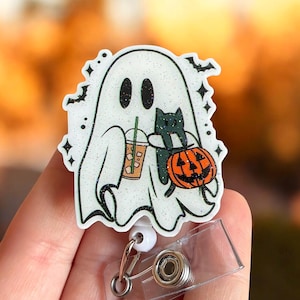 Halloween Badge Reels Medical Ghost Badge Reel/ Halloween Badges/ Beetle Badge Reel/ Medical Badge R –  Manda's Place And Co