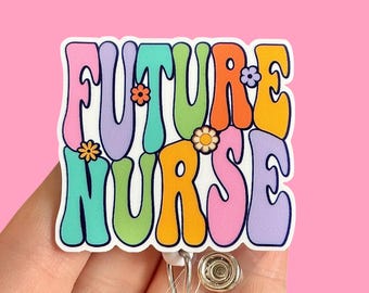 Student nurse badge reel - Nurse in progress badge reel - Gift for nursing student - New nurse - Badge pull - Badge clip