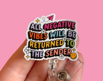 Hospital badge reel - Funny nurse badge reel - Funny badge reel - Badge clip - Coworker gift - Trendy