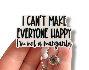 Sarcastic badge reel -  Nurse badge pull - Coworker gift - Office accessories