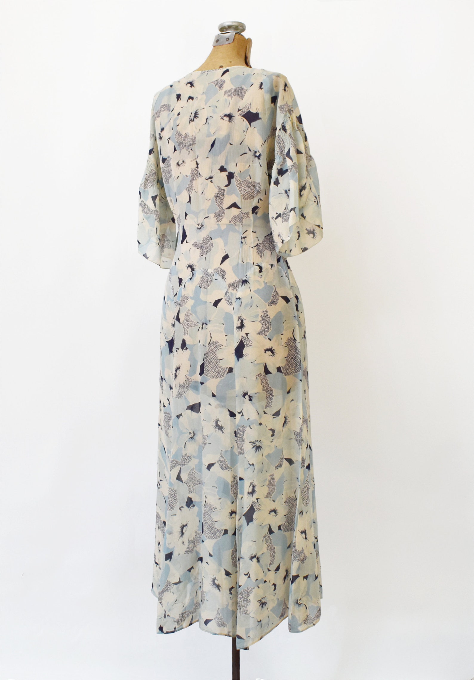 floral cotton maxi dress Blue Tropical Queendancer Women Black Pink shopgap-has-knowledge-graph size:3R
