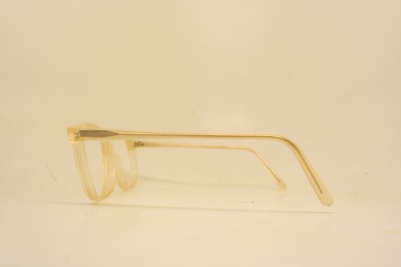 Vintage Pink Nordic Eyeglasses Unused New Old sto… - image 4