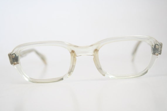 Unused Unique Small Vintage Eyeglass Frames New O… - image 2