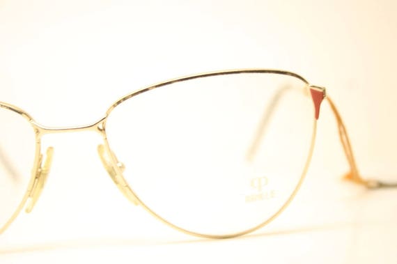 Brille Gold Vintage Glasses Frames Unused  New Ol… - image 4