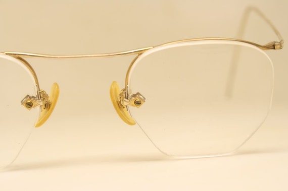 gold numont glasses frames - image 2