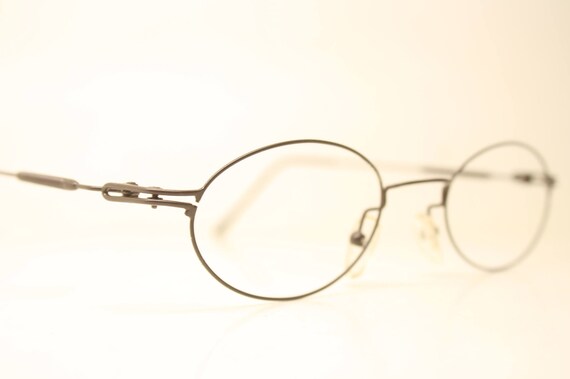 Brown Oval Vintage Eyewear Unused  New Old stock … - image 1