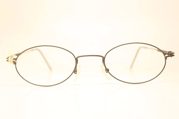 Brown Oval Vintage Eyewear Unused  New Old stock … - image 3